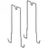 Fluence Unistrut Wire Hangers - For strut widths equal to or less than 1-5/8" (45mm)