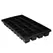 T. O. Plastics 02.50 Square Pot Tray 32 Count Press Fit Tray Black 50 Per Case 48 Cases Per Pallet