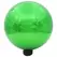 Gardener Select 10" Metallic Green Orb Glass Garden Globe