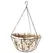 Gardener Select 14" Fabric Hanging Basket Dream Garden Design with Chain Hanger
