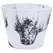 Gardener Select 10" Mixed Stone White and Black Planter