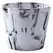 Gardener Select 12" Mixed Stone White and Black Planter
