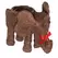Gardener Select 9.5" Large Straw Elephant Topiary 6/CS