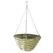 Gardener Select 12" Plastic Round Hanging Basket Tan/Light Green/Green 24/CS