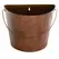Gardener Select 10.2" Half Round Wall Bucket Rusty 10.2"x5.1"x8.7" 12/CS