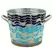 Gardener Select 12" Metal Planter with Mosaic Finish