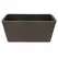Gardener Select 10" Rectangle Balcony Planter Light Grey