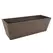 Gardener Select 19" Rectangle Balcony Planter Chocolate