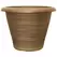 Grower Select 20.00 Rattan Rolled Rim Planter Antique Brass 12/CS