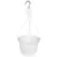 Grower Select 12.00 Twist Hanging Basket 2.32gal White Bulk 1932/PL Cap Dish and Hanger sold Separate