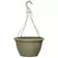 Grower Select 13.00 Wicker Hanging Basket with Hanger ACP Aged Cappuccino 2.62gal 50/CS - 13in OD x 7.5in H