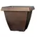 Grower Select 14.50 Square Cove Planter Warm Copper 20/CS