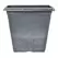 Grower Select 10.00 Winchester Square Planter Aged Black 58/CS, 10.2in OD x 9.3in H x 6.4in BD, 9.5 Liters, 2.5 Gallons