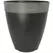 Grower Select 14.00 Gala Tall Planter High Gloss Black With Chalk Rim 7gal 9/CS - 14in OD X 15in H
