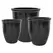 MCarr 12pc Aquapot Planter Pallet Glossy Black