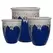MCarr 12pc Aquapot Planter Pallet Volcanic Light Blue