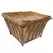 Grower Select 15.00 Floor Planter w/ Ball Feet w/ Plastic Lined Coco Liner and Hangtag - 2.77gal/10.5L Soil Volume Capacity