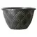 Grower Select 12.00 Lattice Hanging Basket Black w/ Gold Brush w/ 18.00 4-Strand Hanger 50/CS