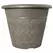 Grower Select 11.00 Nondas Lattice Pot ACP Aged Cappuccino 1.9gal 50/CS - 10.827in OD x 9.5in ID x 8.734in H