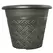 Grower Select 11.00 Nondas Lattice Pot Black / Bronze 1.9gal 50/CS - 10.827in OD x 9.5in ID x 8.734in H
