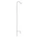 Panacea 64" Black Single Shepherds Hook