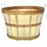 Grower Select Half Bushel Basket With 2 Loop Handle Natural 12/CS 27CS/PL