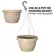 Grower Select 10.50 Combo Pot With Dish Mocha 50/CS 40CS/PL