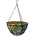 Gardener Select 12" Hanging Basket Green Light Blue Fabric Color with Coco Liner 6/CS