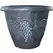 Grower Select 18.00 Grapevine Pot Black With Blue Wash Each 410/PL, 18.11in OD x 18.11in H x 13.78in Base, 10.3Gal
