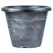 Grower Select 12.00 Beth Pot Silver Wash 11.5 Liter 3.04gal 24/CS - 13.11in OD x 10.24in H