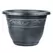 Grower Select 14.00 Kacey Planter Silver Wash 18 Liter 4.76gal 24/CS - 15.98in OD x 11.22in H