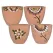 MCarr 81PC Natural Clay Mixed Planter Plt