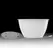 BLD 12.00 Hanging Basket White W/ Wire Hangers 25/CS