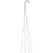 WP 26IN HD Hooked Wire Hanger Sold by the EA Hanger