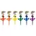 Dramm Colorstorm Impulse Stake Sprinkler Assorted Colors
