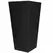 Tusco 26" Cosmo Tall Square Planter Black