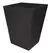 Tusco 22" Cosmo Square Planter Black