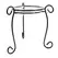 Plastec 13" Simply Perfect Plant Stand Black