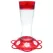 Classic 20oz Garnet Glass Hummingbird Feeder 7 Ports