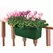 Apollo 24" Adjustable Railing Planter Green