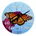 Headwind 12.5" EZ Read Dial Thermometer Butterfly