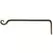 Hookery 15" Straight Hanger W/ Upturned Hook