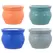 MCarr 4PC 8" Self Water Round Pot Asst
