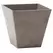 Artstone Ella 12" Square Planter Grey
