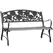 Painted Sky Bench Rose Iron