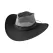 TPH Black Hat w/ Charcoal Mesh Poly Blend