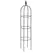AGW 56"x10.5" Obelisk w/ Spiral Twist Black