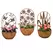 Deer Park Wall Basket Variety Pk 2 Floral Dragonfly Butterfly