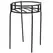 Panacea 15.5" Contemp Plant Stand Black