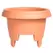 Bloem 12" Deck Rail Planter Terra Cotta